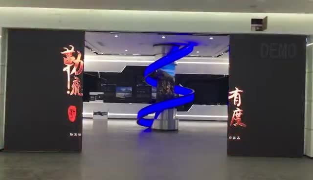 顺德数字展厅异形定制屏